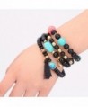 Edress Elastic Bracelet Handmade Womens Stone Jewelry Stack