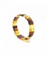 Genuine Natural Baltic Amber Stretch Bracelet For Women - Multicolored - CS11UOEF70H