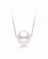Wiw Necklace Sterling Freshwater Cultured - 8-9mm White (1 bead) - CD12MX59PKG
