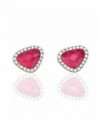 PAVOI Precious Gemstone Earrings Simulated
