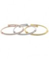 Edforce Stainless Steel Tri Color Bracelets