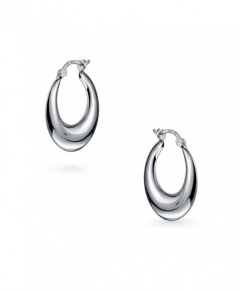 Bling Jewelry Sterling Graduated Crescent