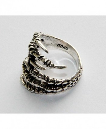 Silver Plated Copper Gothic Decorative in Women's Statement Rings