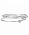Stacking Rings White CZ Assorted Ring Sizes and Metals - sterling-silver - CS186UOX2LO