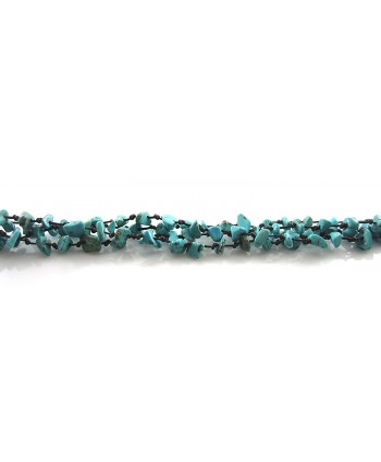 Turquoise 4 Strand Beautiful Centimeters JB 0077 in Women's Wrap Bracelets