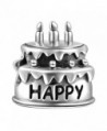 SOUFEEL Birthday Cake Charm 925 Sterling Silver Charms Fit European Bracelets Love Gift - CY1253JU2IT