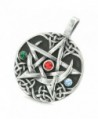 Pentacle Crystals Pentagram Adjustable Necklace in Women's Pendants