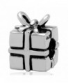 Choruslove Surprise Christmas Valentines Gift Box Charm 925 Sterling Silver Bead for 3mm Snake Chain Bracelet - CH128OKFMMP