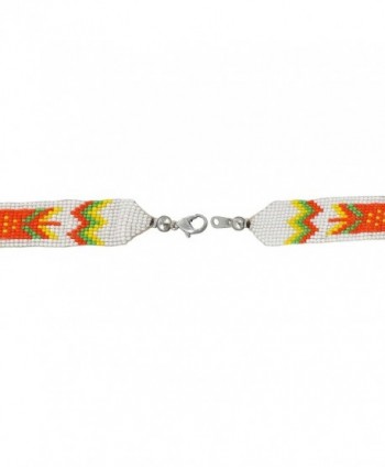 Handmade Indian Glass Friendship Bracelet in Women's Cuff Bracelets