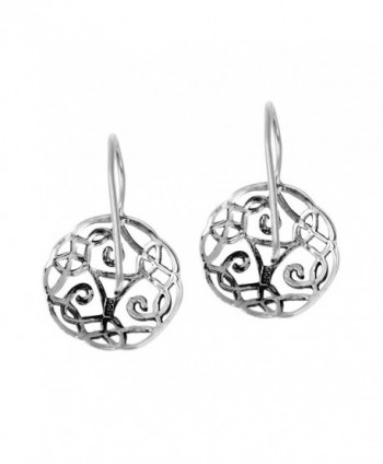 Unity Celtic Sterling Silver Earrings in Women's Drop & Dangle Earrings