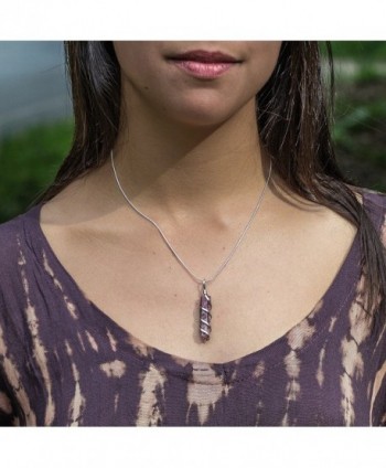 Raw Lepidolite Healing Crystal Necklace - For Reiki Trust Calm Hope Self Love Optimism Heart Chakra - CA182ECDD0G
