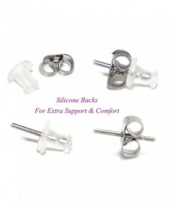 Sterling Sapphire Swarovski Crystals Earrings in Women's Stud Earrings