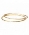 2 14K Gold Filled Stacking Rings 1mm Round - CM187AZWNUY