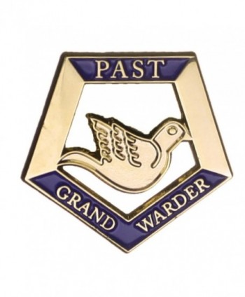 OES Order of the Eastern Star Past Grand Warder One Inch Jewel Lapel Pin - CK11RNQBIZH