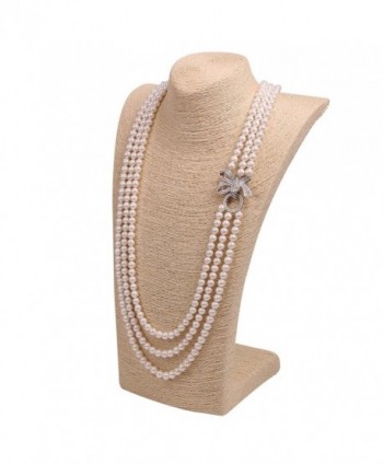 Princess Rhinestone Strands Necklaces Layers