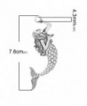 Beautiful Antiqued Mermaid Pendant Charm - CD11VYUKWXR