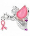 Breast Cancer Awareness Wings & Wishes Angel Pin - CM112CYKVRB