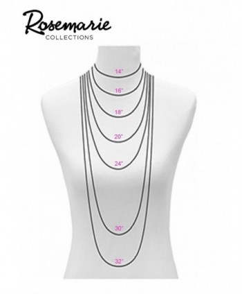 Rosemarie Collections Pendant Precious Necklace in Women's Jewelry Sets