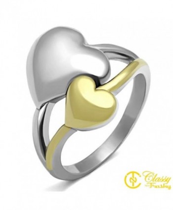 Women's Fashion Jewelry Ring- Premium Grade High Quality Stainless Steel- by Classy Not Trashy - CZ11KV79R6R