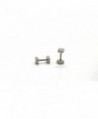 Chelsea Jewelry Collections screw back Stainless in Women's Stud Earrings