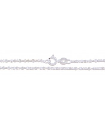 Sterling Silver Serpentine Twist Necklace