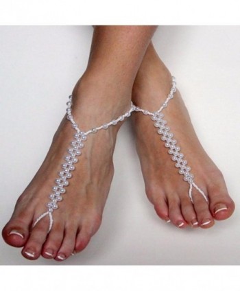Sandistore Imitation Sandals Barefoot Anklets in Women's Anklets