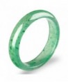 Auspicious Cloud Genuine Fashion Light Green Jade Jadeite Queen Bangle Bracelet Christmas Gift - C317YUNW660