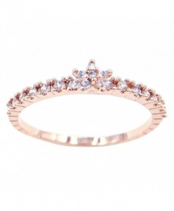 Dainty Delicate Flower Pave Band