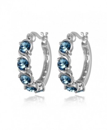 Sterling Silver London Design Earrings