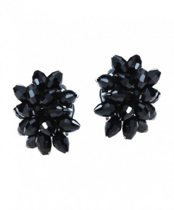 Dazzling Chrysanthemum Fashion Crystals Earrings