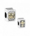 CharmsStory Holy Bible Books Charm Cross Gold Plated Beads For Bracelets - C5128DKAMU7